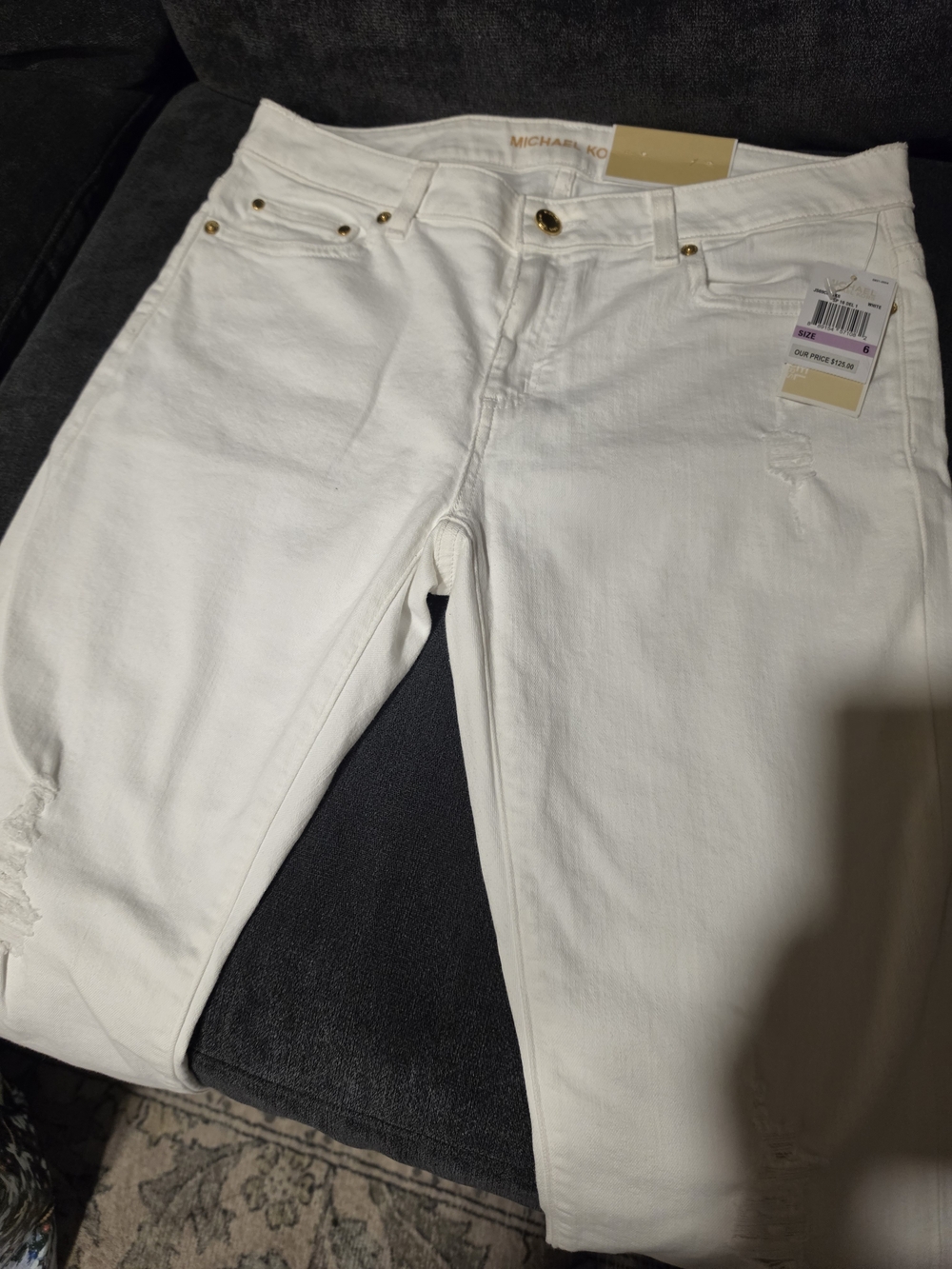 Michael Kors White Denim Jeans